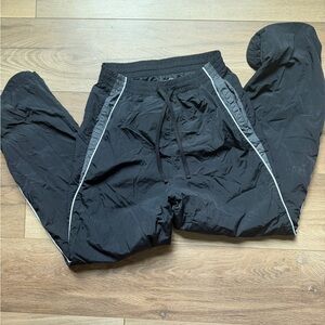 Hollister Black Pants with White Logo